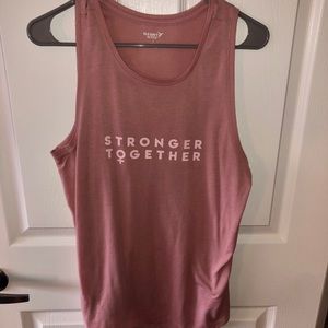 Feminist Pink Workout Active Tanktop Old Navy